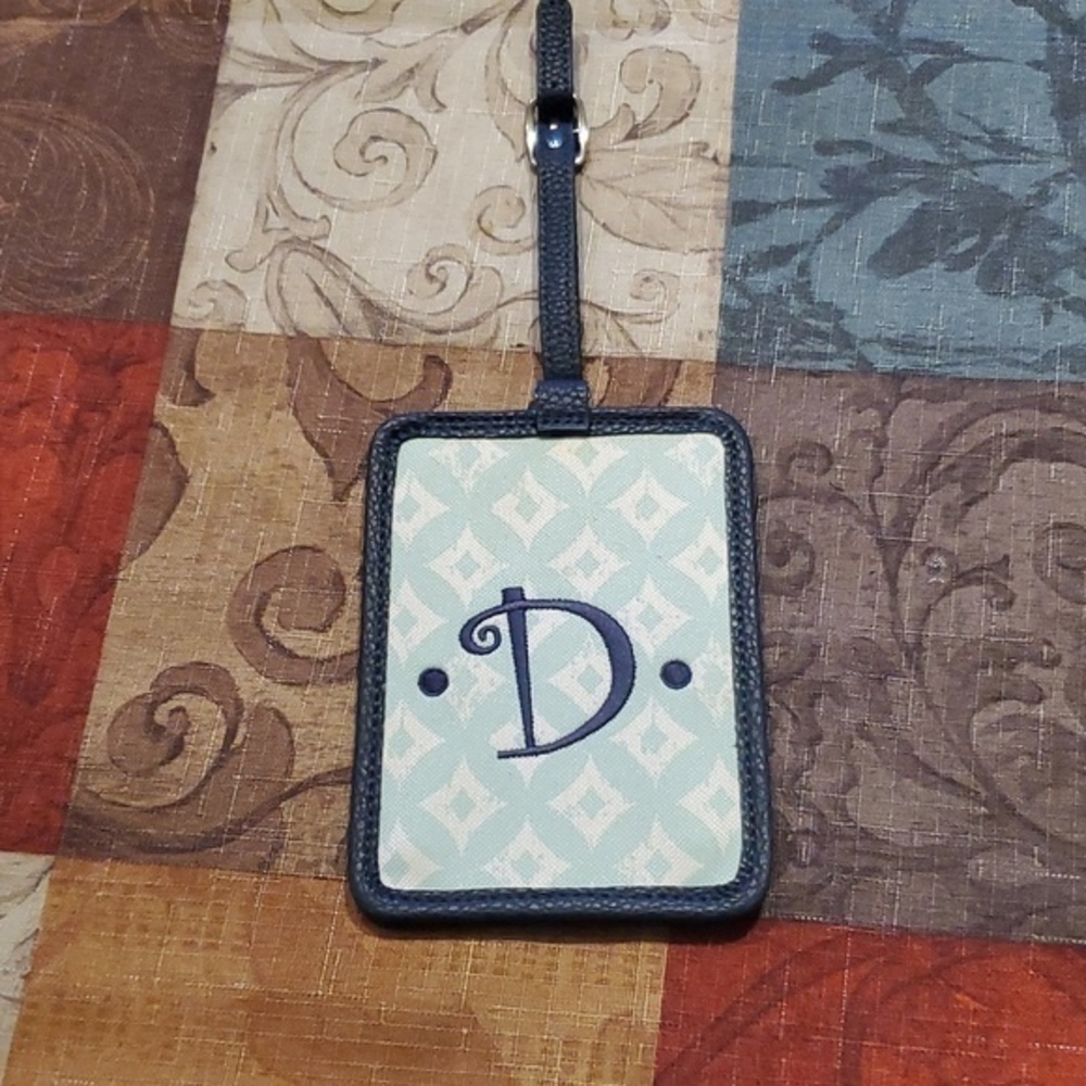 Thirty-one Lugage Tag Monogrammed (D)